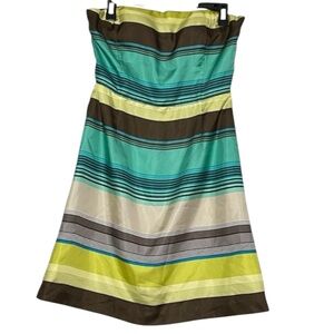 Banana Republic Women's Silk Strapless Dress Size‎ 6